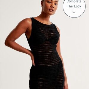 Abercrombie Crochet Swim Coverup